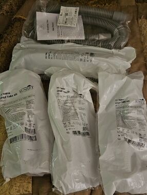 Lot Of 5- 6ft Tubing For CPAP/BIPAP.New In Original Packaging!!